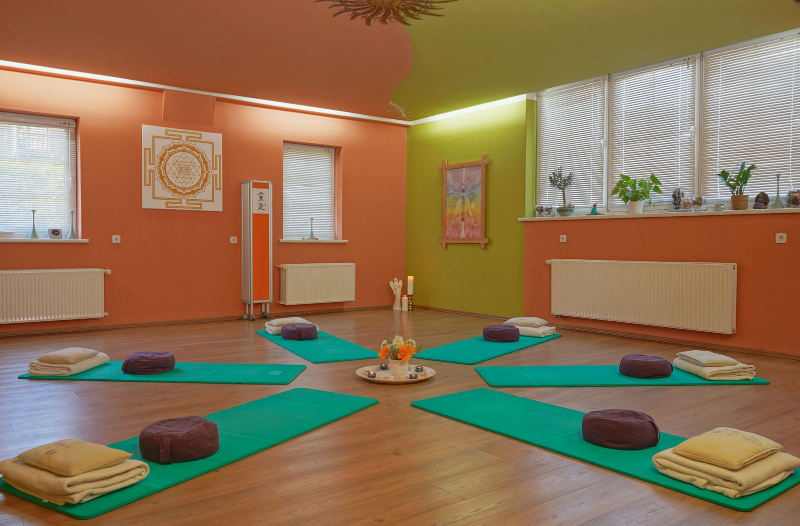 Yogaraum der Praxis